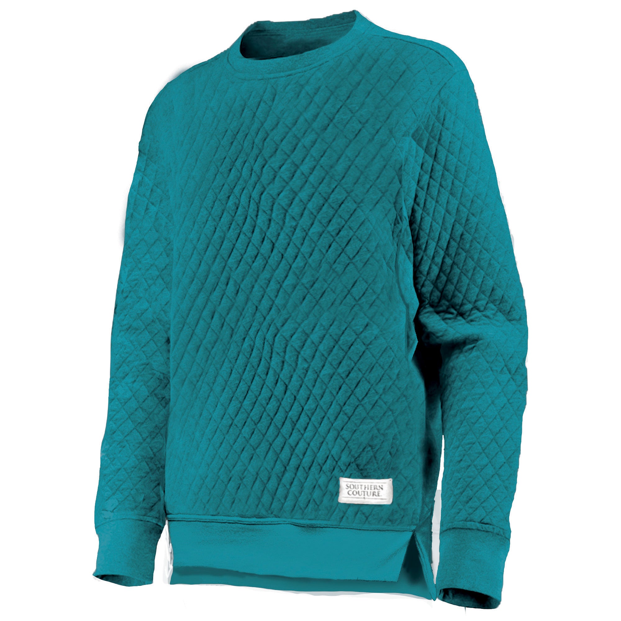 SC Quilted Sweatshirt - Topaz Blue - Small