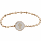 Tap To Pray Golden Grace Beaded Bracelet - Majesty