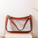 Premium clear stadium satchel bag