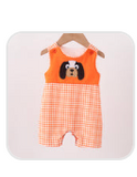 Orange Tennessee Dog Appliqué Jon Jon