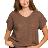 Cozy Knit Top