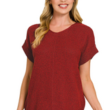 Cozy Knit Top