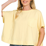 Oversized boxy top