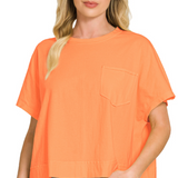 Oversized boxy top