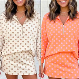 Pre-Order Polka Dot Skort Set