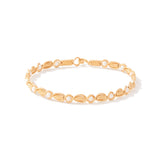 To Have and To Hold Bracelet - 14K Gold Artist Wire with Gold-Filled Beads / 7" - M