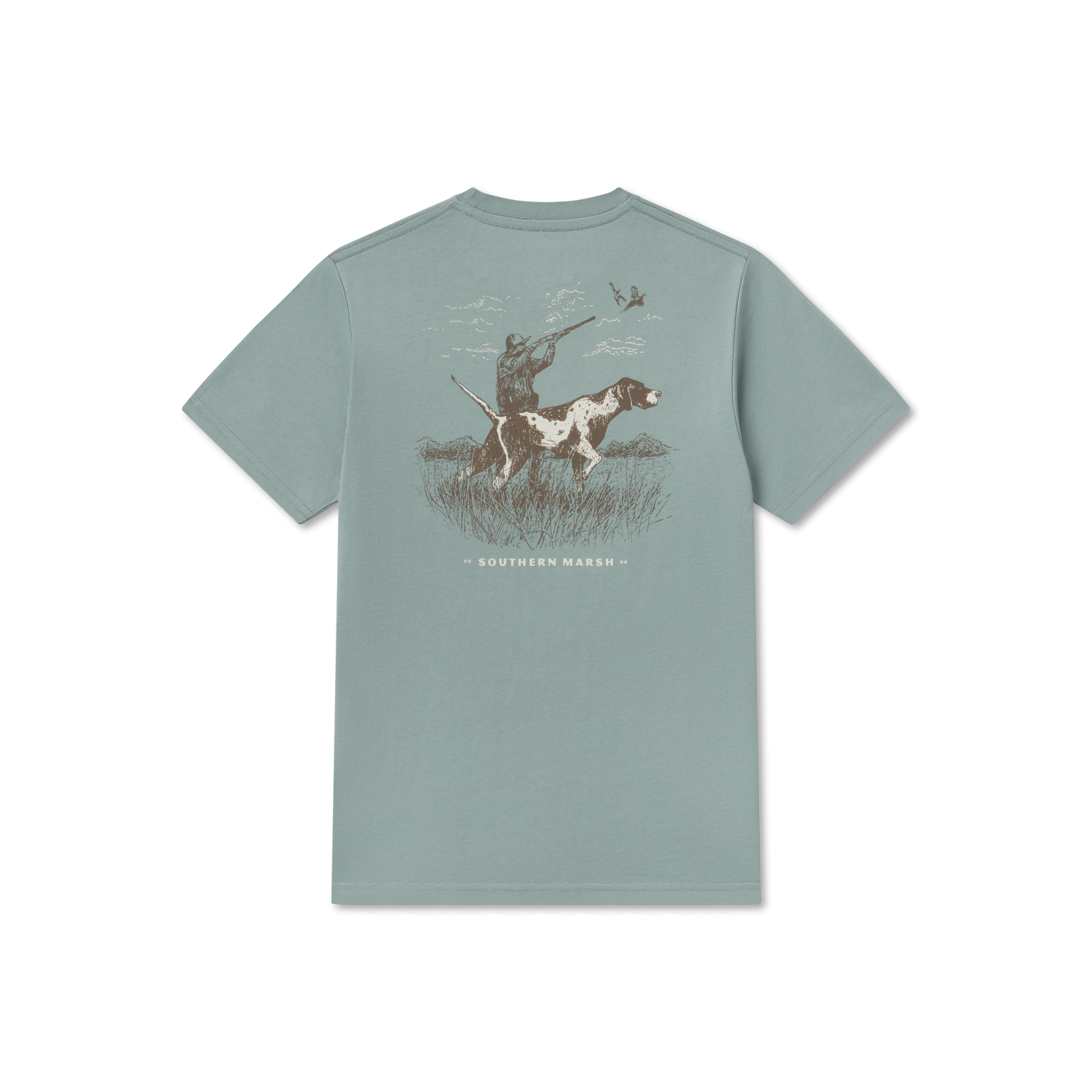 Youth Pointer Uplander Tee - Burnt Sage