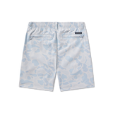 Youth Billfish Lined Performance Short - Light Gray