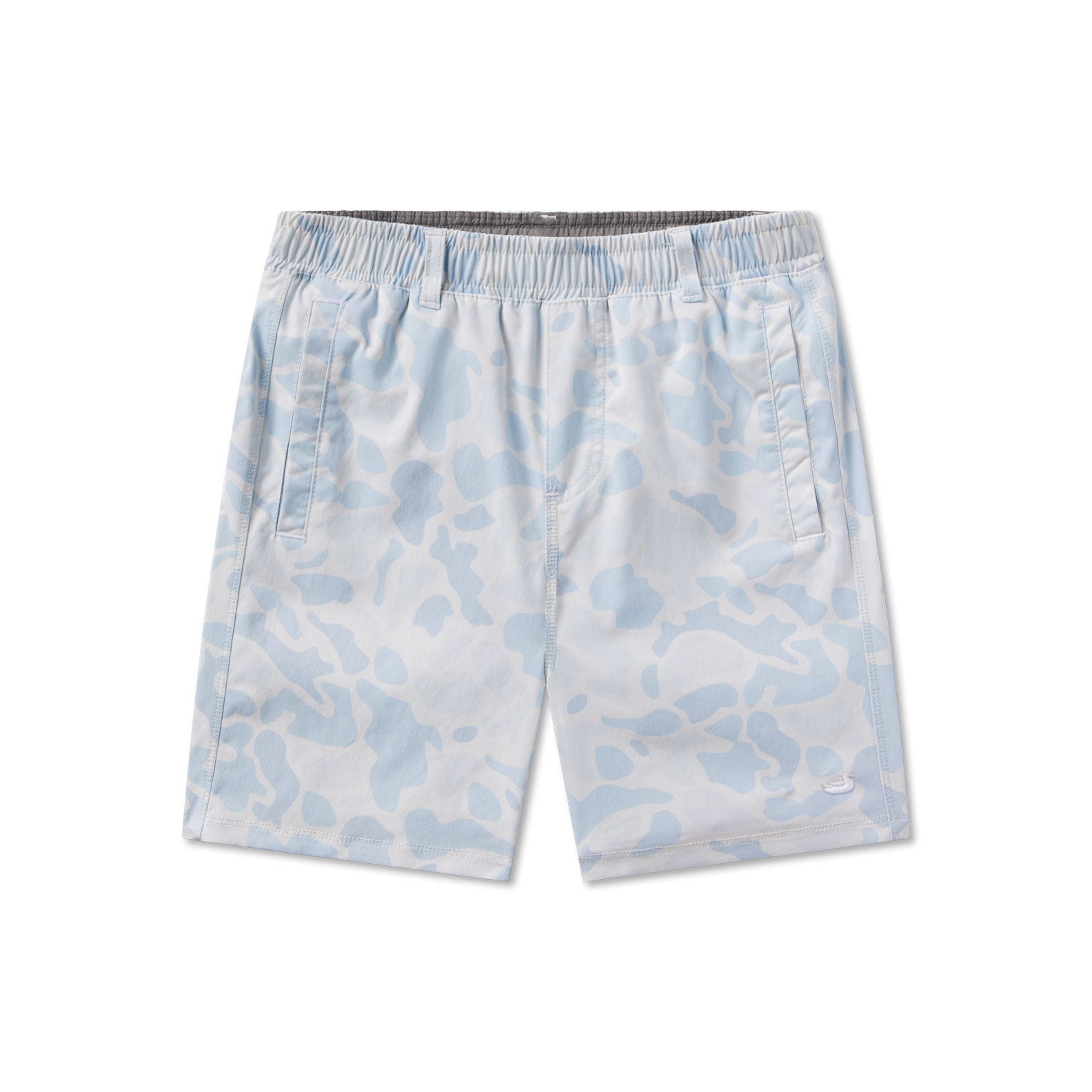 Youth Billfish Lined Performance Short - Light Gray