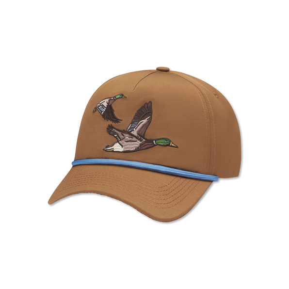 Youth Ensenada Rope Hat - Wildlife - Ducks - Khaki Ripstop