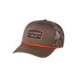 Youth Pintail Trucker Hat - Retro Camo - Light Brown