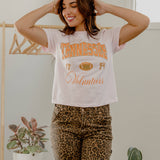 Tennessee Volunteers Wave Arch Pink Ellie Perfect Tee