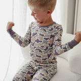 Two-Piece Bamboo Pajama Set | Camo Cutie