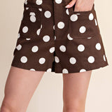 Penny Polka Dot Stretch Shorts