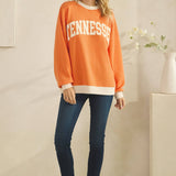 Tennessee Varsity Ribbed Top