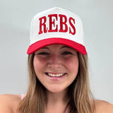 Lulu Mac Rebs Trucker Hat – Red