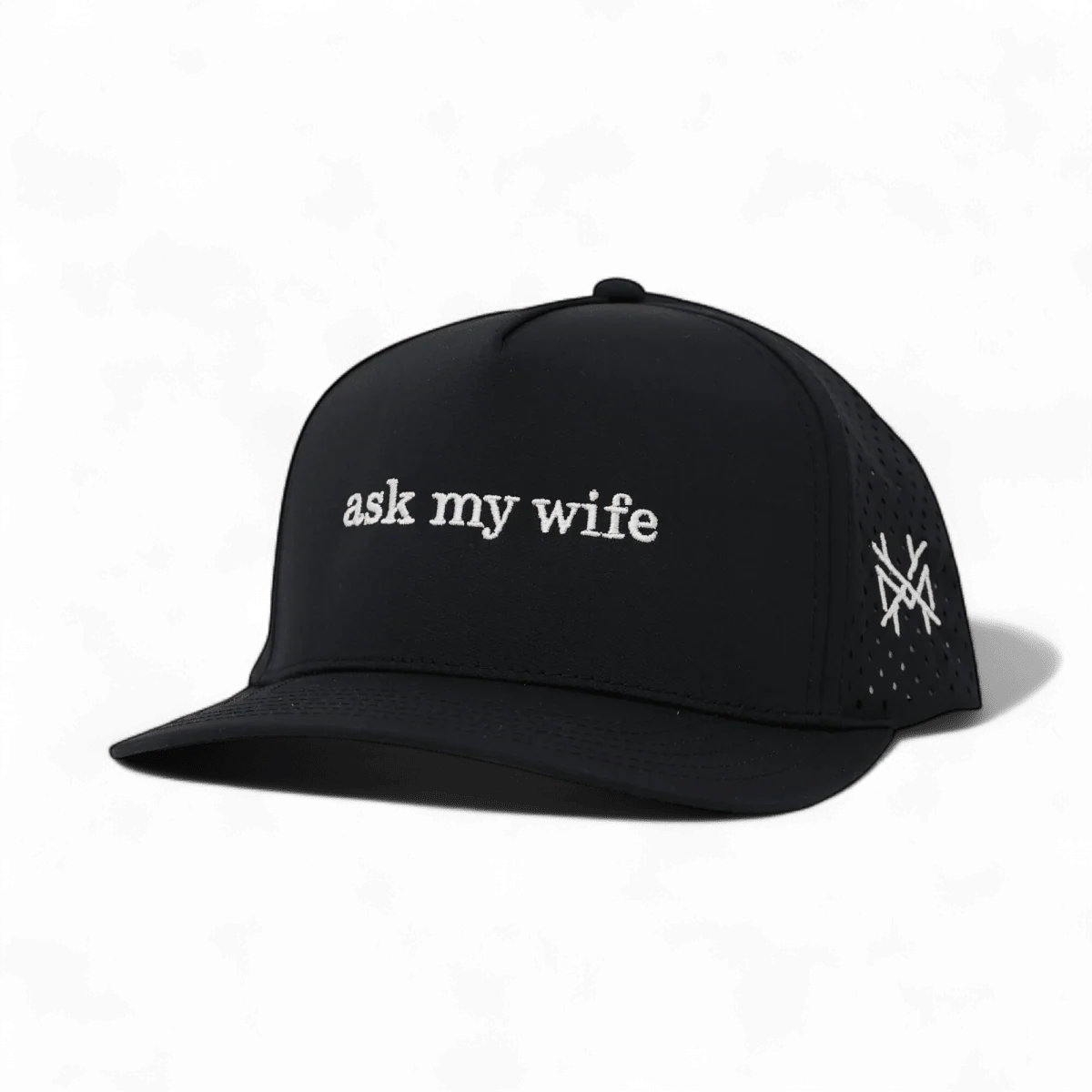 Ask my wife Snapback Hat