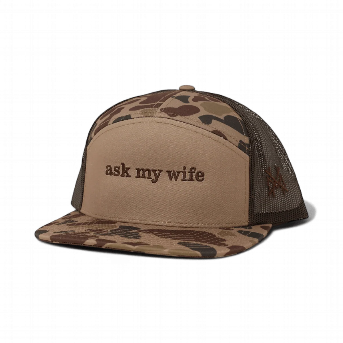 Ask my wife Snapback Hat