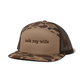 Ask my wife Snapback Hat