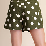 Penny Polka Dot Stretch Shorts