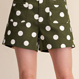 Penny Polka Dot Stretch Shorts