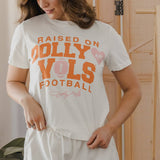Raised on Dolly Parton & The Vols Football Ellie HW Tee
