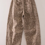 Bambi Fawn Barrel Print Pants
