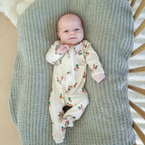Bamboo Zipper Footie | Little Mallard