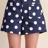 Penny Polka Dot Stretch Shorts
