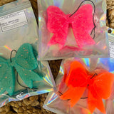 Glitter Bow Car Freshie 