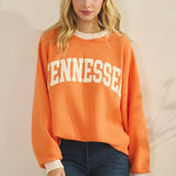 Tennessee Varsity Ribbed Top