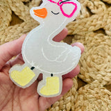 Goose with Boots Car Freshie 