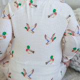 Convertible Bamboo Zip Romper | Little Mallard