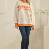 Tennessee Varsity Ribbed Top