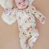Bamboo Zipper Footie | Little Mallard