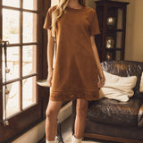 Sterling Suede Dress