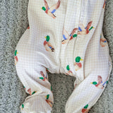 Bamboo Zipper Footie | Little Mallard