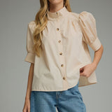 The Hattie Button Top