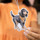 Bluetick Coonhound Standing Air Freshener