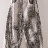 Bambi Fawn Barrel Print Pants