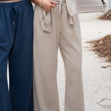 Lulu Mac Terry Cloth Pant - Sand