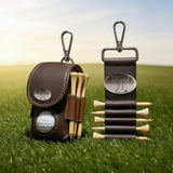 Brown 2-Ball 3-Tee Holder