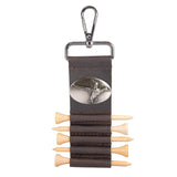 Brown 5-Tee Holder