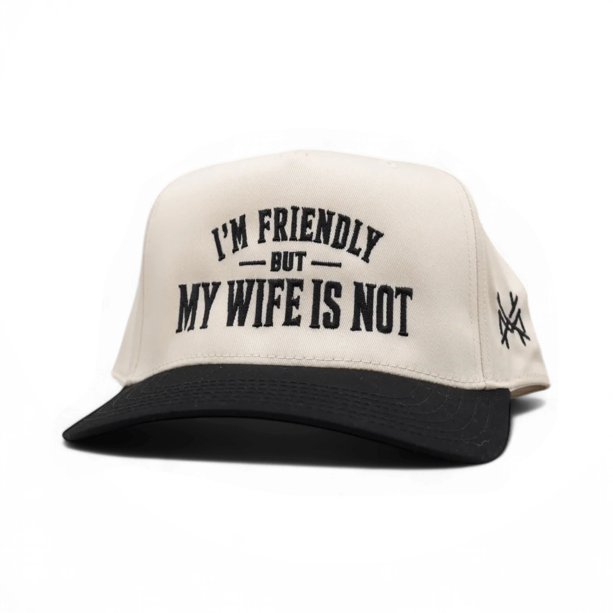 I'm Friendly My Wife is Not Snapback Hat