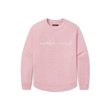 Terra Textured Vintage Sweater - Pink