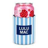 Lulu Mac Light Blue/Navy Stripe Koozie