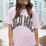 Lulu Mac Mossy Oak Bottomland Adult Blossom Comfort Colors Tshirt