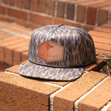 Old South Signature Leather Patch Osland Camo Trucker Hat