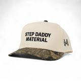Step Daddy Material Snapback Hat