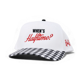 Whens Halftime Snapback Hat Checkered